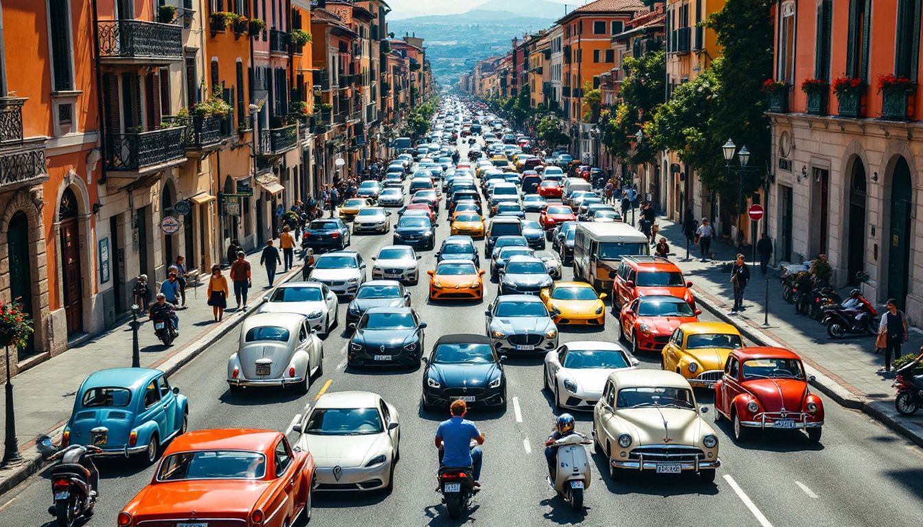 Italie : un leader en motorisation face à des défis écologiques pressants en 2025