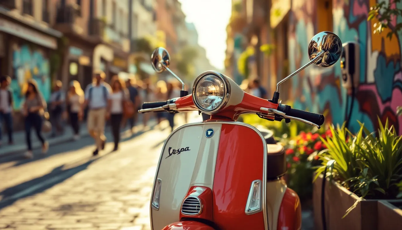 Vespa : un héritage intemporel métamorphosé par un Retrokit électrique innovant