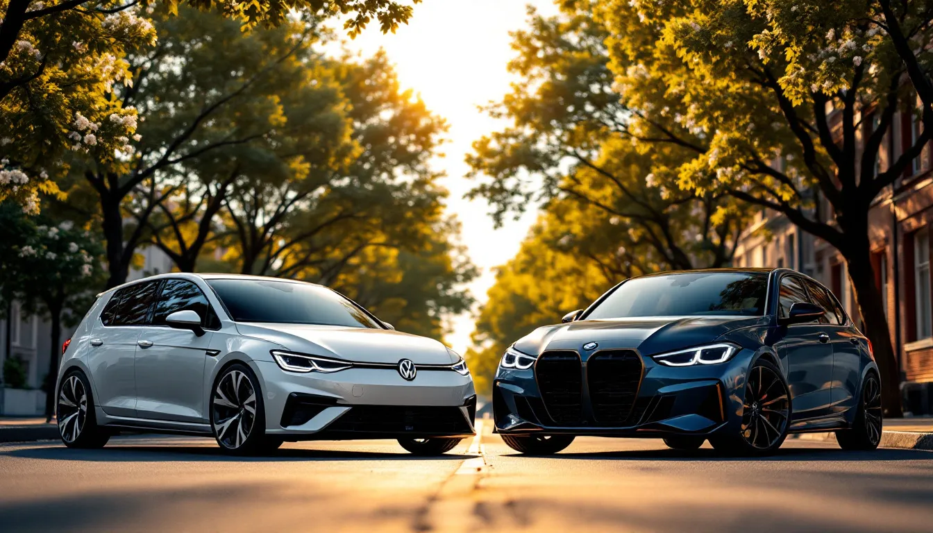 Volkswagen Golf ou BMW Série 1 : lequel des deux modèles choisirez-vous ?