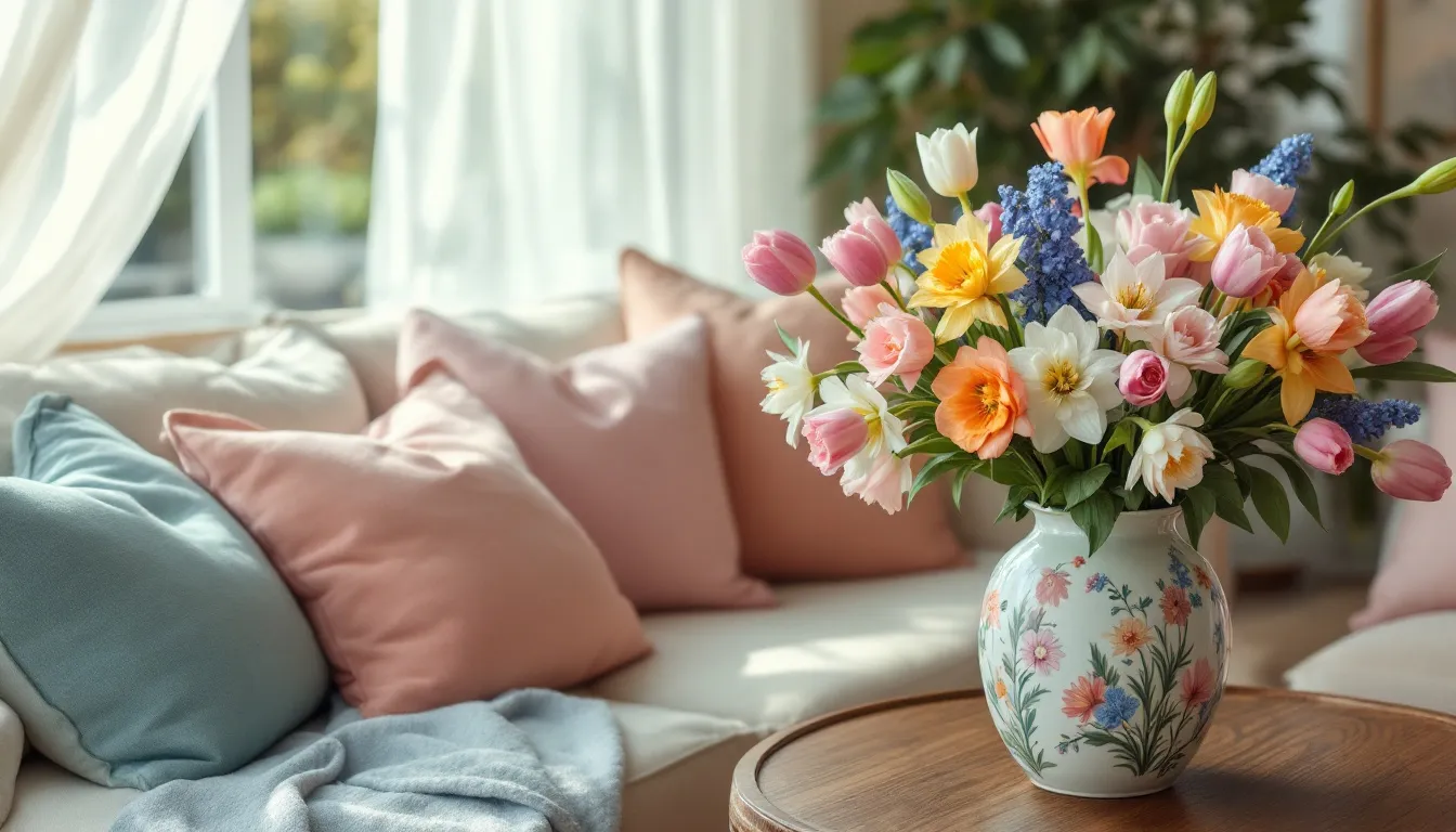 Décoration florale printanière : embellissez votre intérieur avec des idées nouvelles et créatives