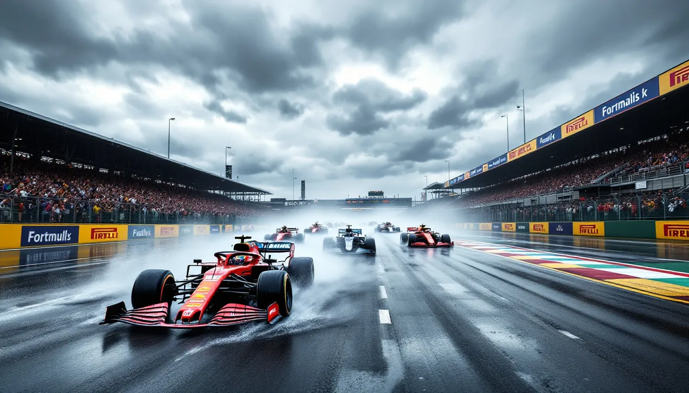 Grand Prix d’Australie : une course pleine de surprises face à la pluie!