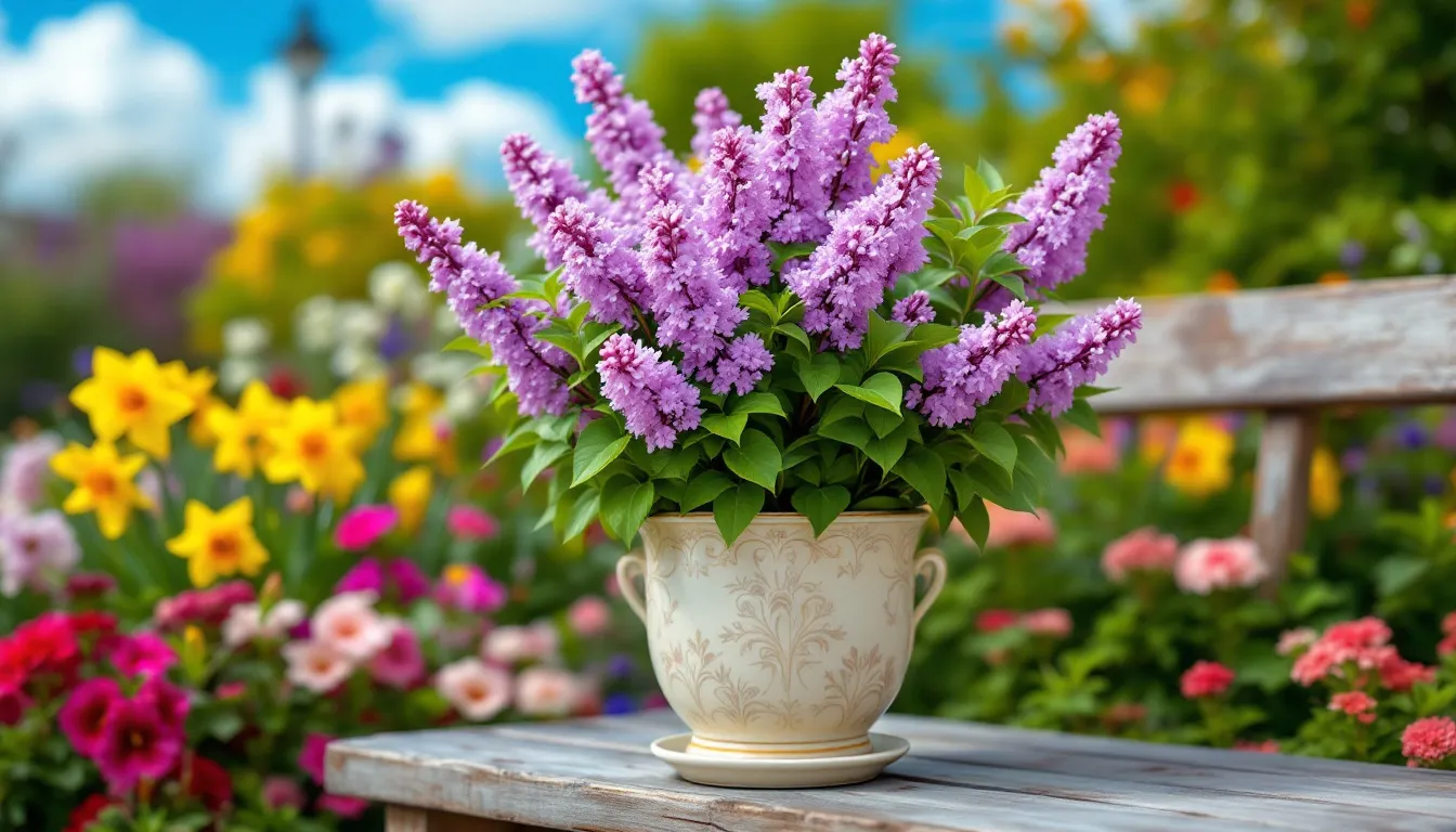 Lilas en pot : astuces indispensables pour une floraison éblouissante en appartement