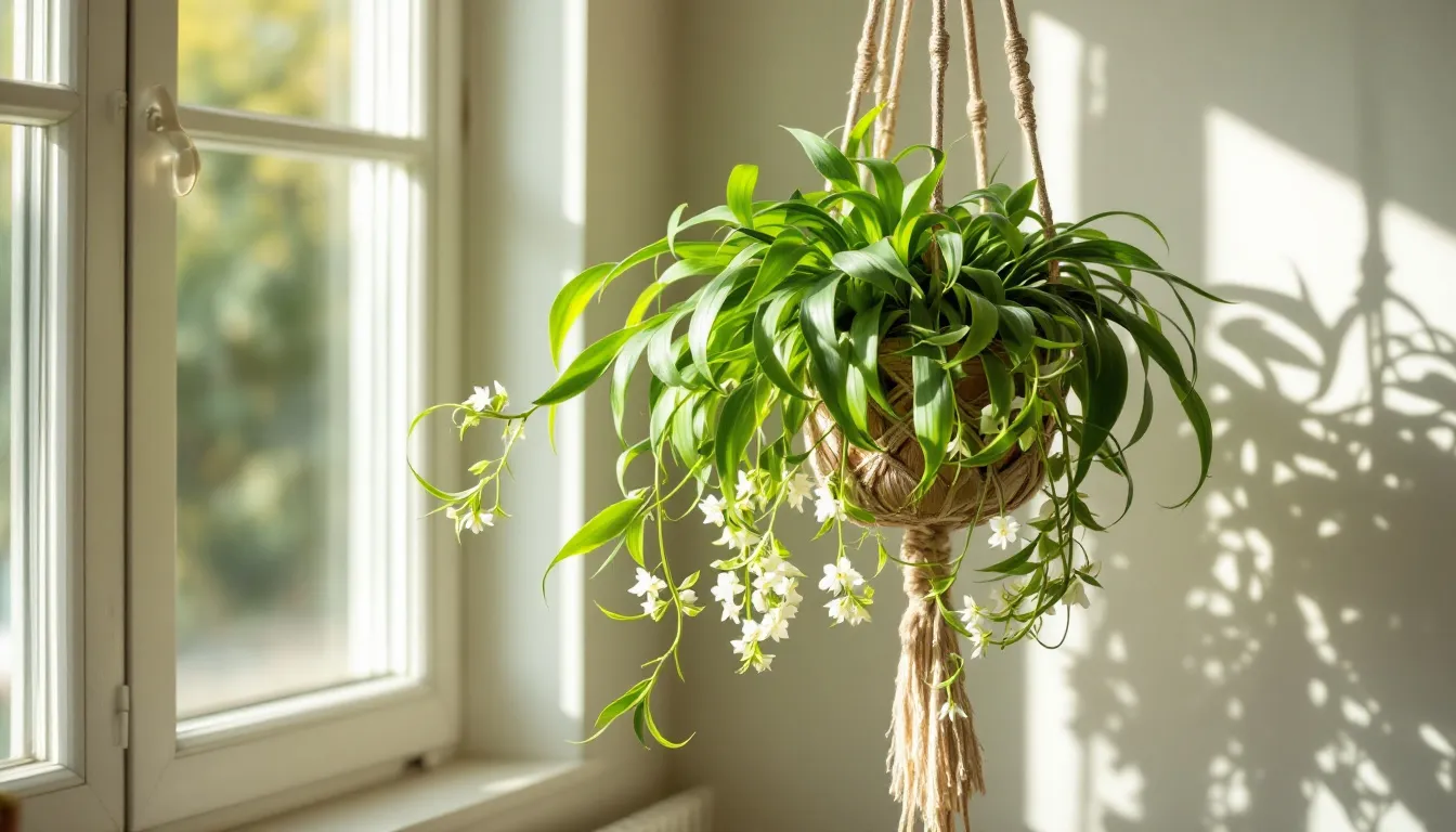 Plante araignée : 5 astuces extraordinaires pour la garder épanouie chez vous !