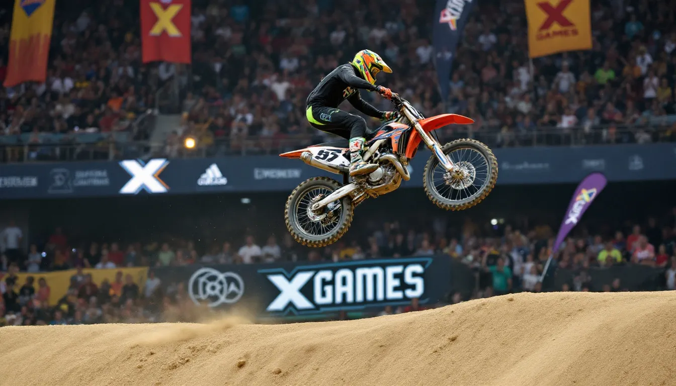 X Games : l’interdiction surprenante des motos électriques transforme le freestyle motocross