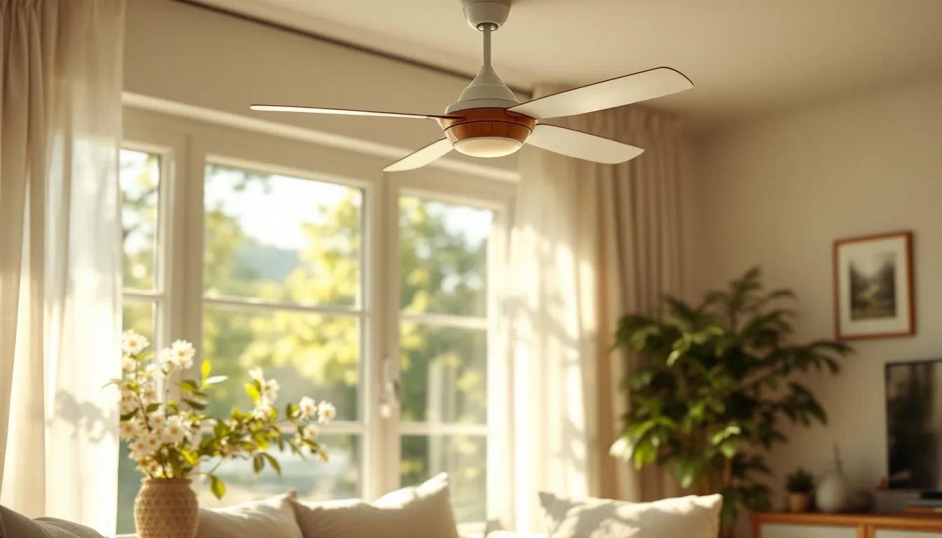 Ventilateurs de plafond : une solution élégante et économique pour rafraîchir votre intérieur !