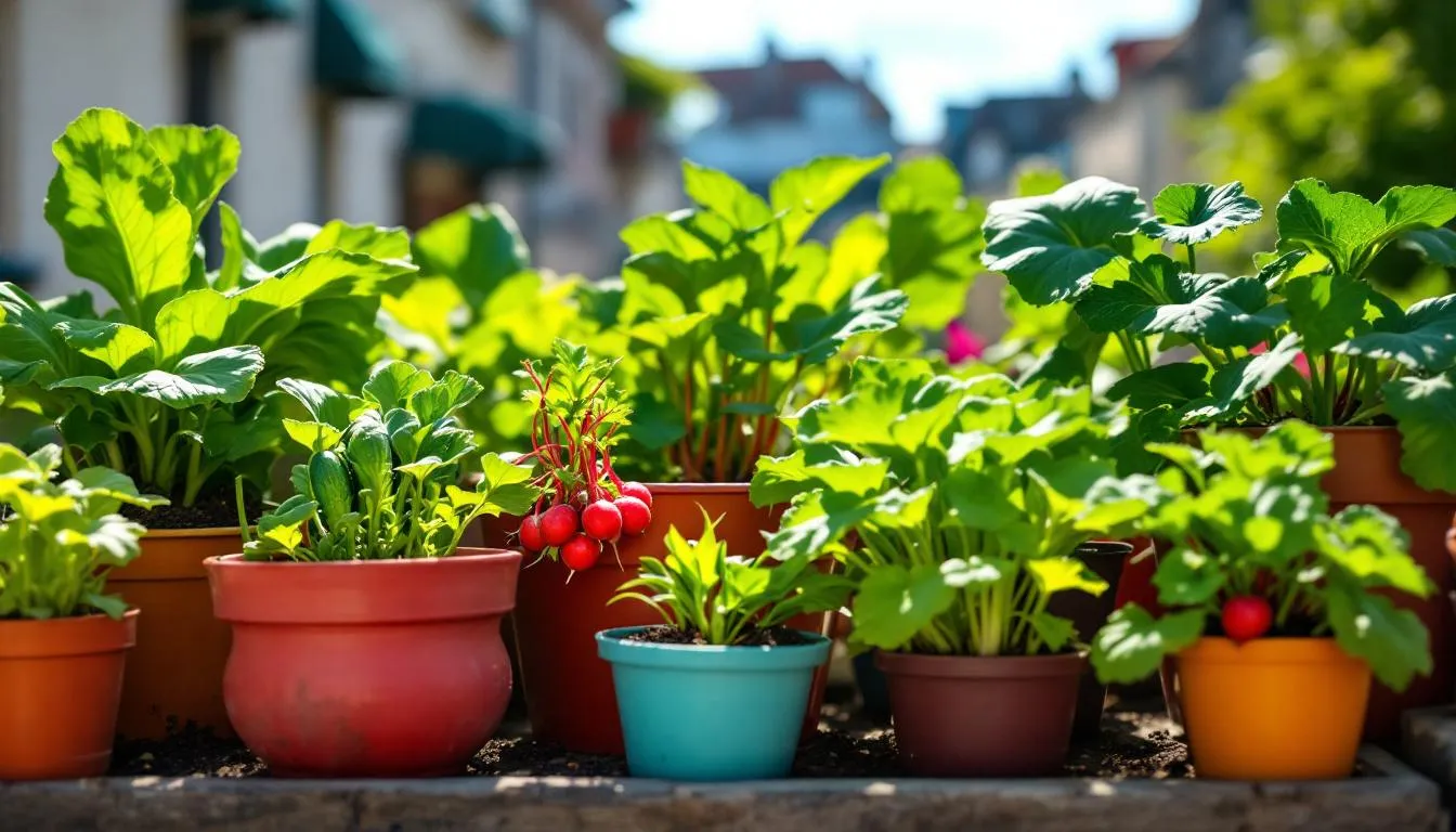 Balcon ou terrasse en juin : cultivez facilement 7 légumes rapides en pot