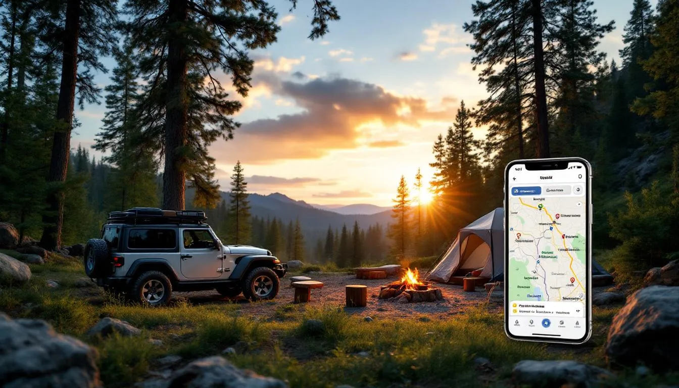Camping sauvage : la carte OnX facilite enfin les bivouacs légaux