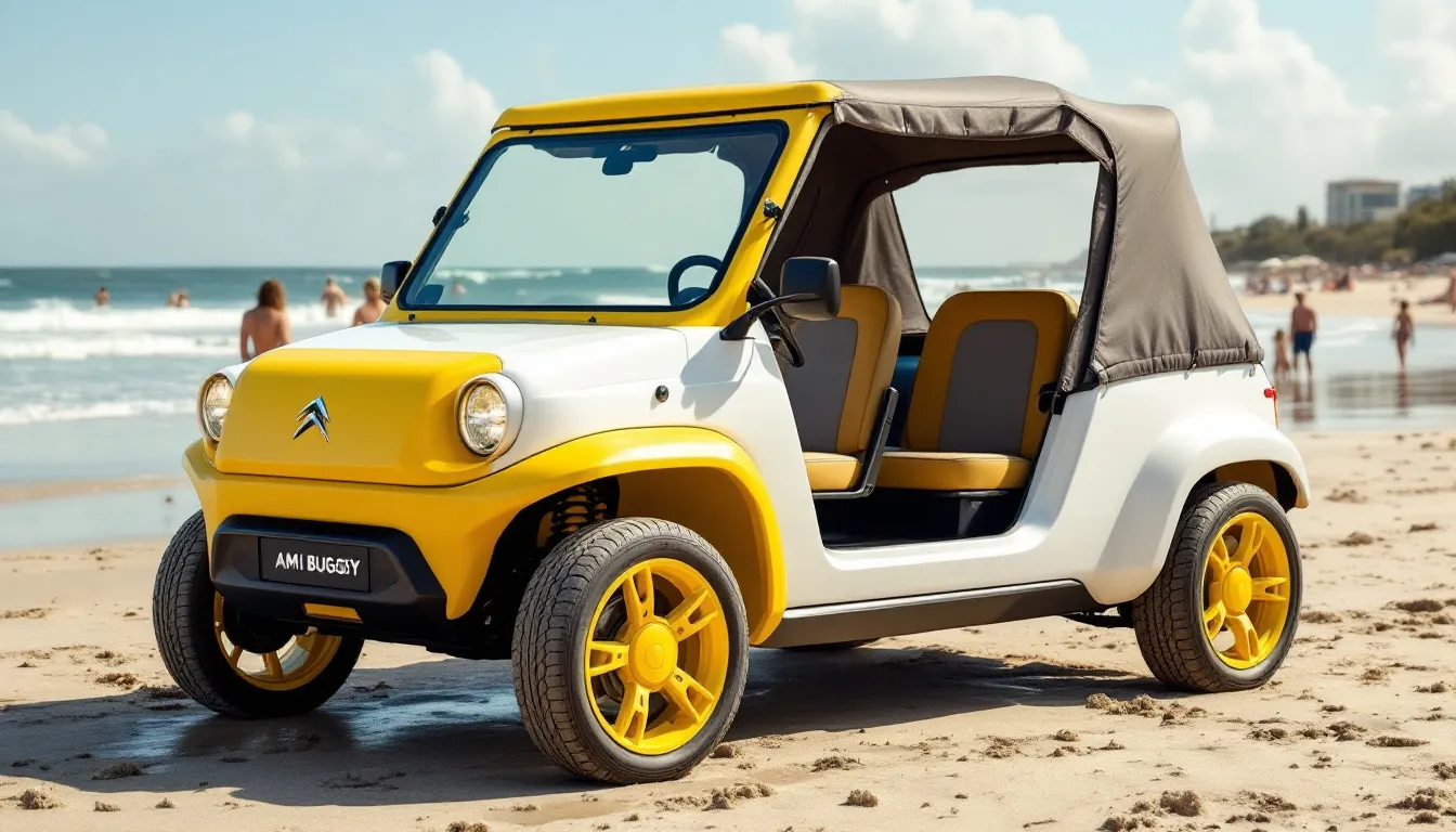 Citroen Ami Buggy : l’urbain électrique qui surprend dès aujourd’hui