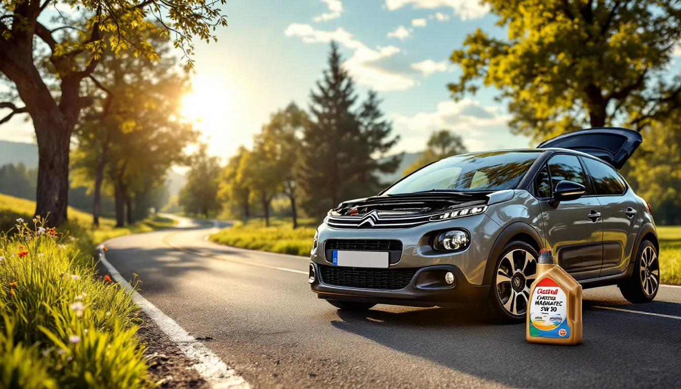 Huile moteur idéale pour Citroën C3 : le choix clé pour durer et économiser
