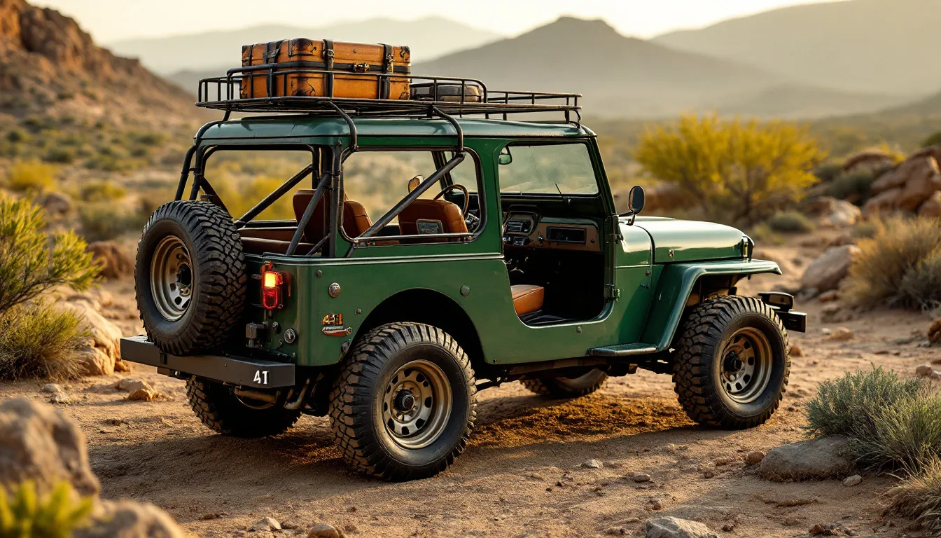 Jeep Wrangler 1941 Willys : édition ultra rare séduit les passionnés indiens