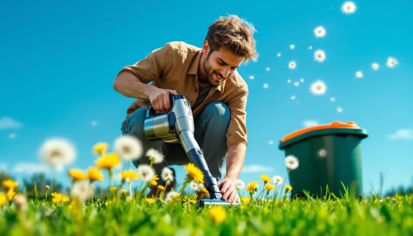 Pissenlits au jardin : astuce rapide et naturelle pour stopper leurs graines