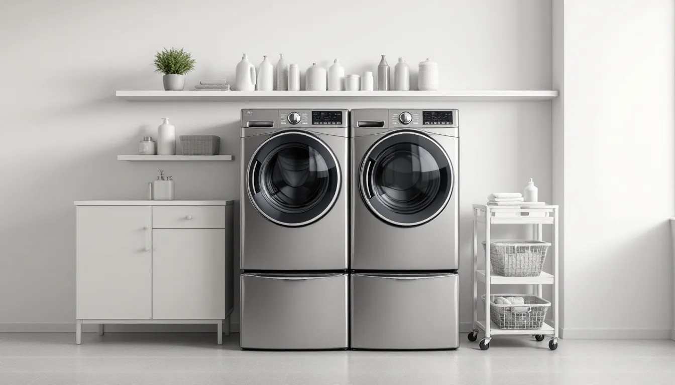 Rangement risqué : pourquoi stocker sur votre sèche-linge pourrait vous coûter cher.