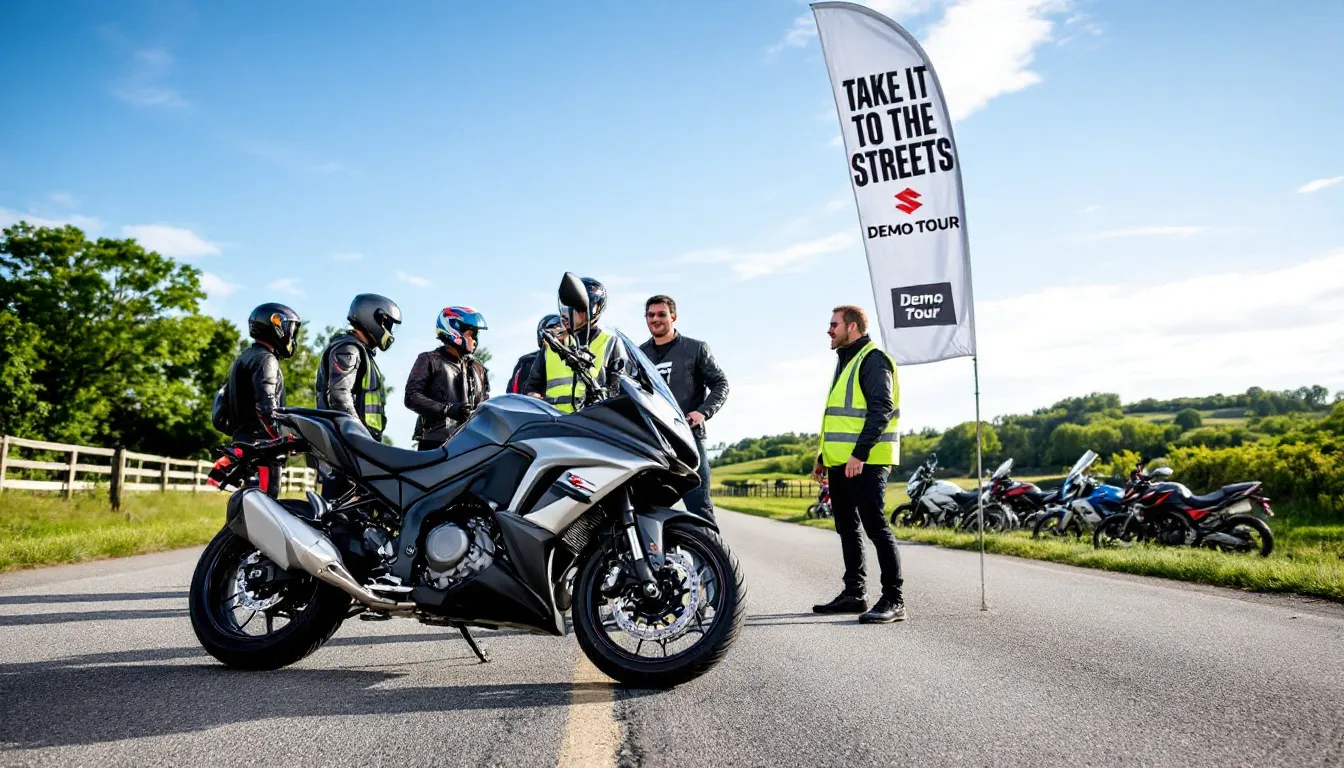 Suzuki lance une tournée inédite : essayez la DR-Z4S près de chez vous dès maintenant