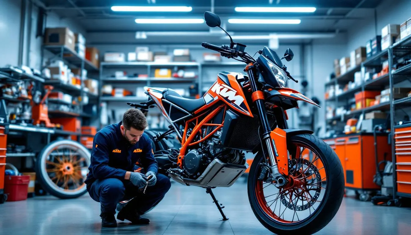 Pièces d’origine KTM : le secret pour une moto sûre et performante