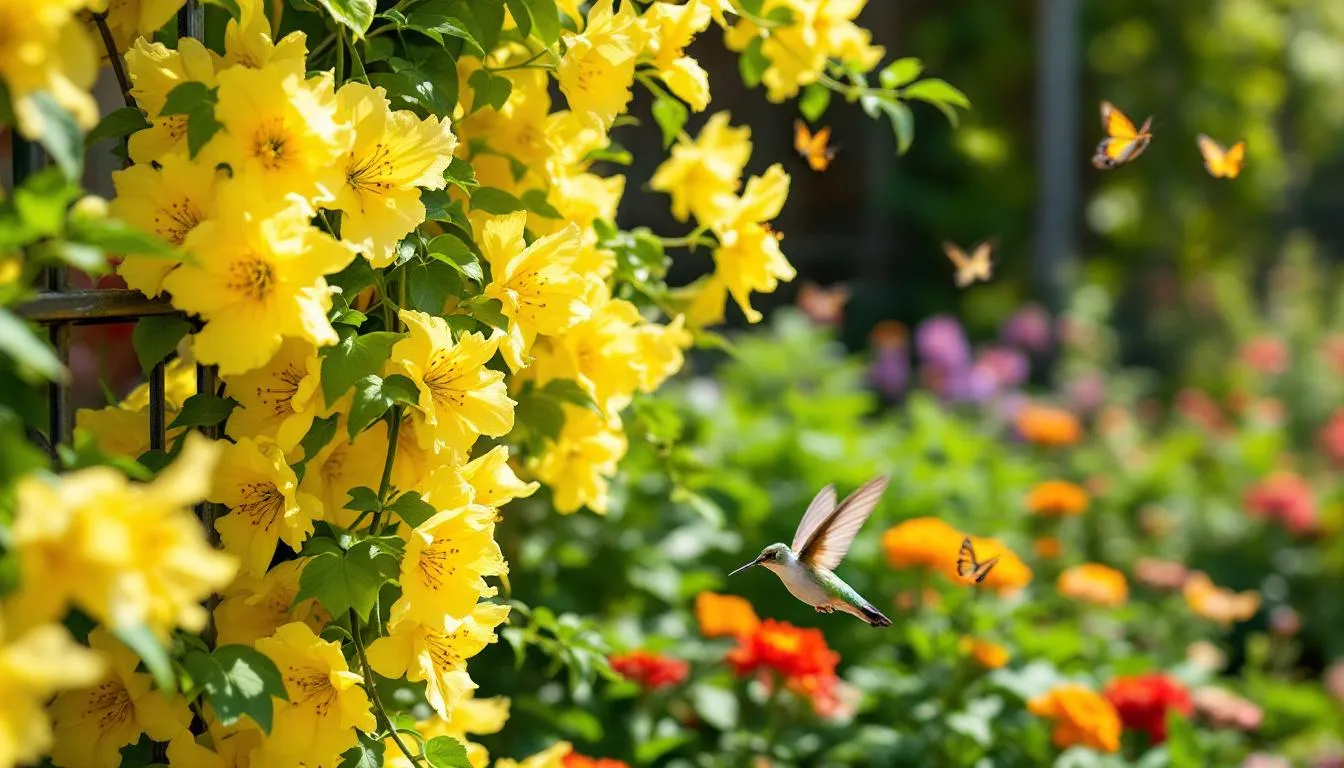 Canary creeper : comment transformer un balcon terne en refuge coloré et vivant ?