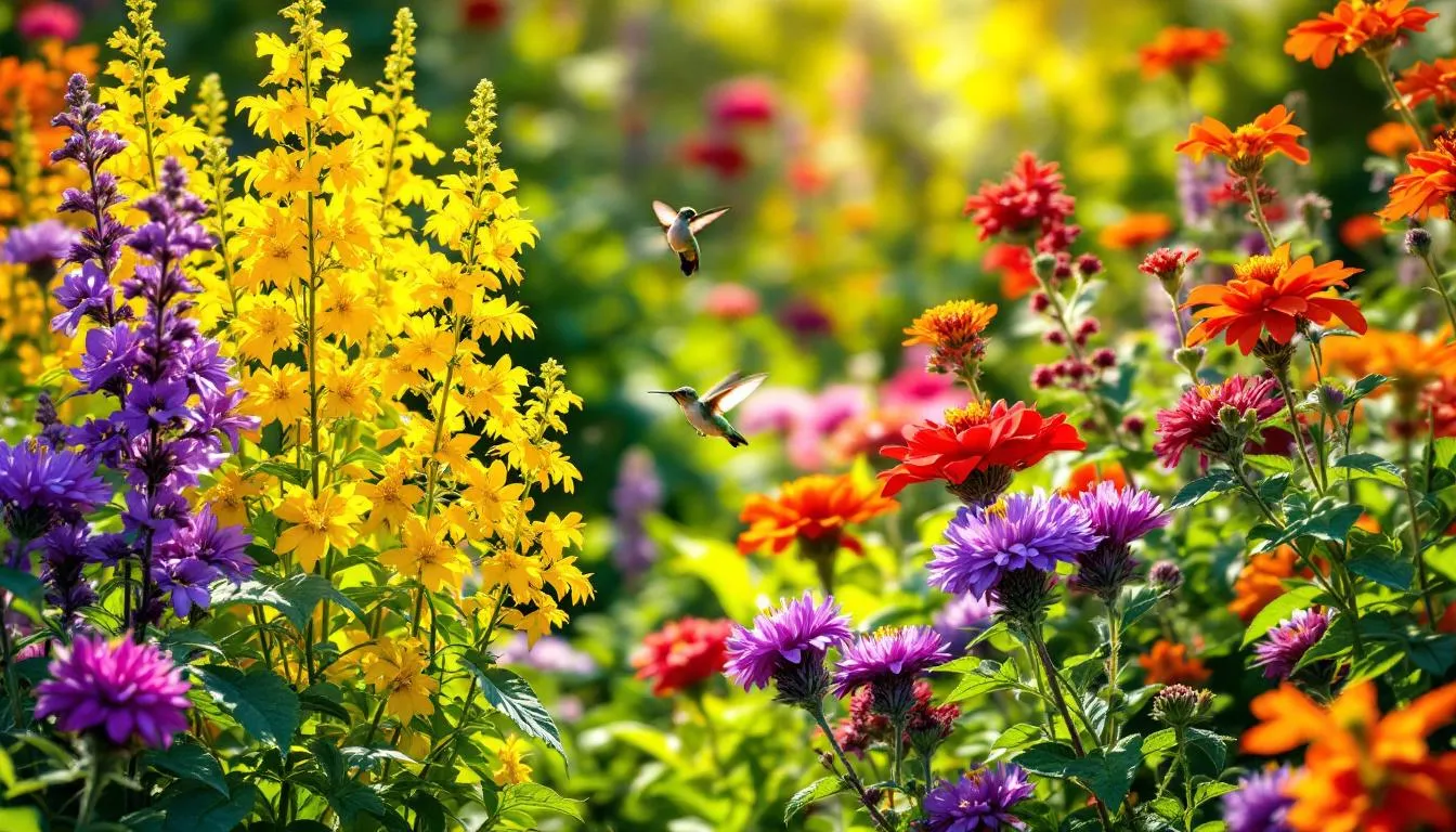 Colibris migrateurs en août : 7 fleurs indispensables pour booster leur énergie vitale