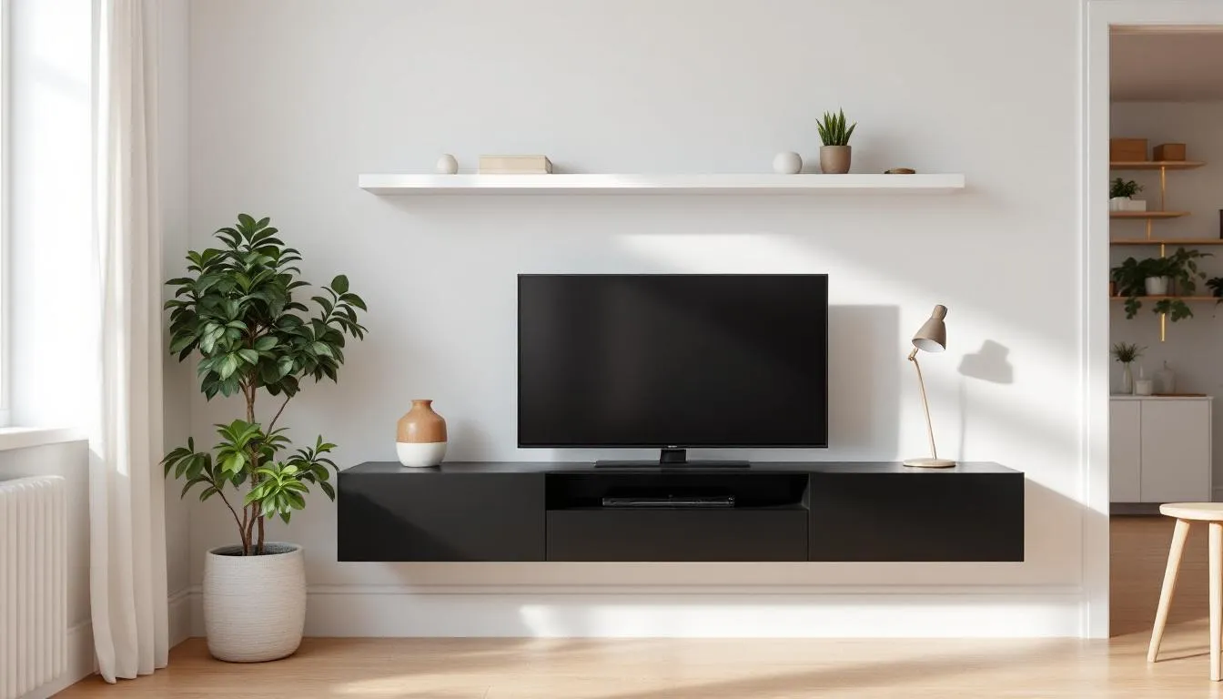 Comment créer une étagère murale sous la TV pour libérer votre espace ?