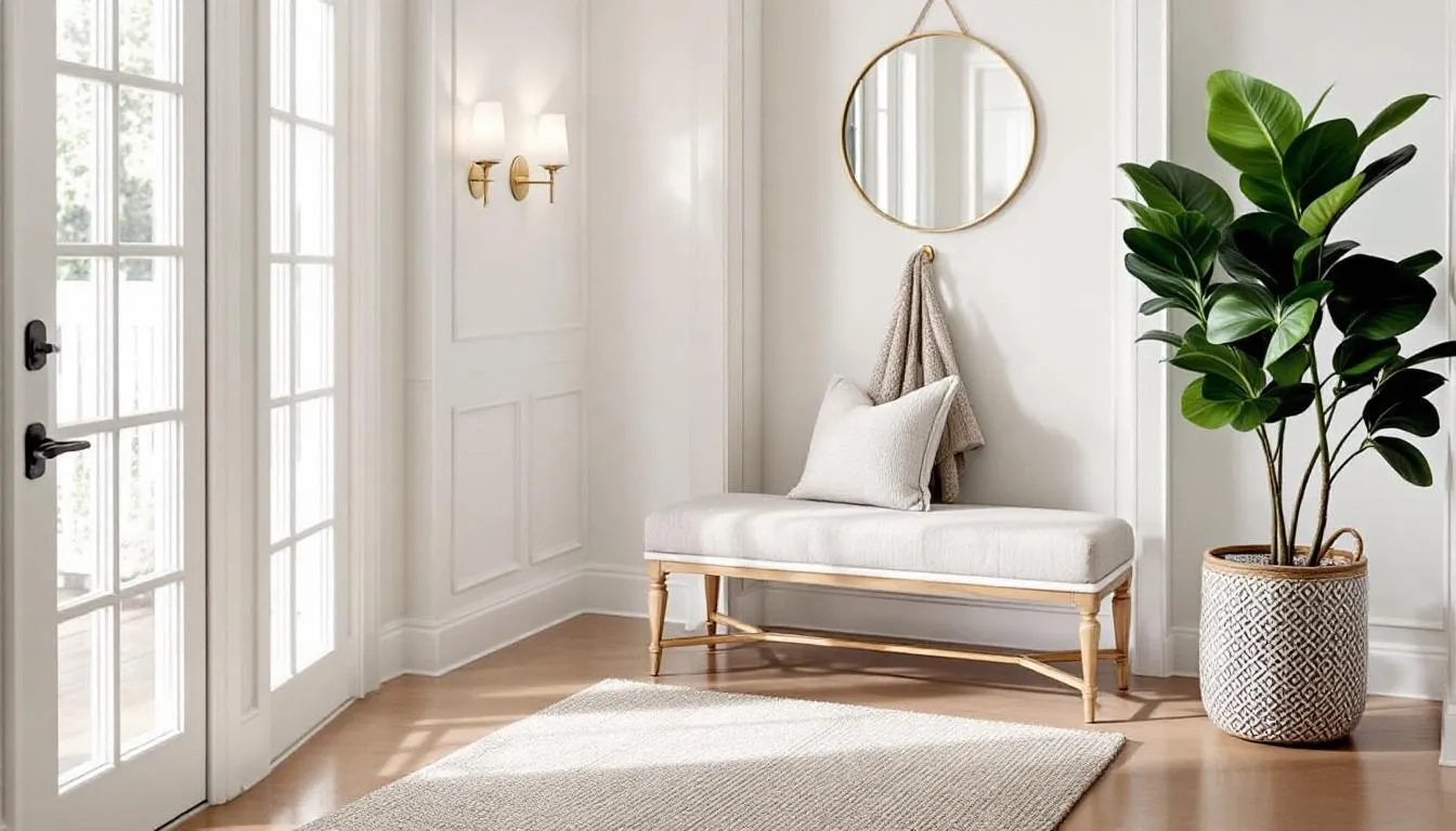 Isla Bench Martha Stewart : transformez votre entrée en espace pratique et élégant