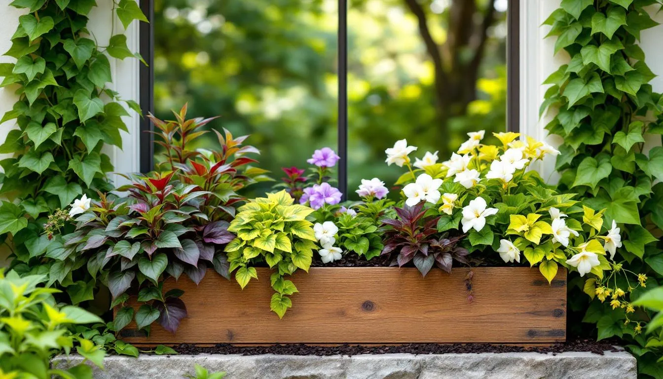 Jardinière à l’ombre : créez un coin vibrant sans soleil direct