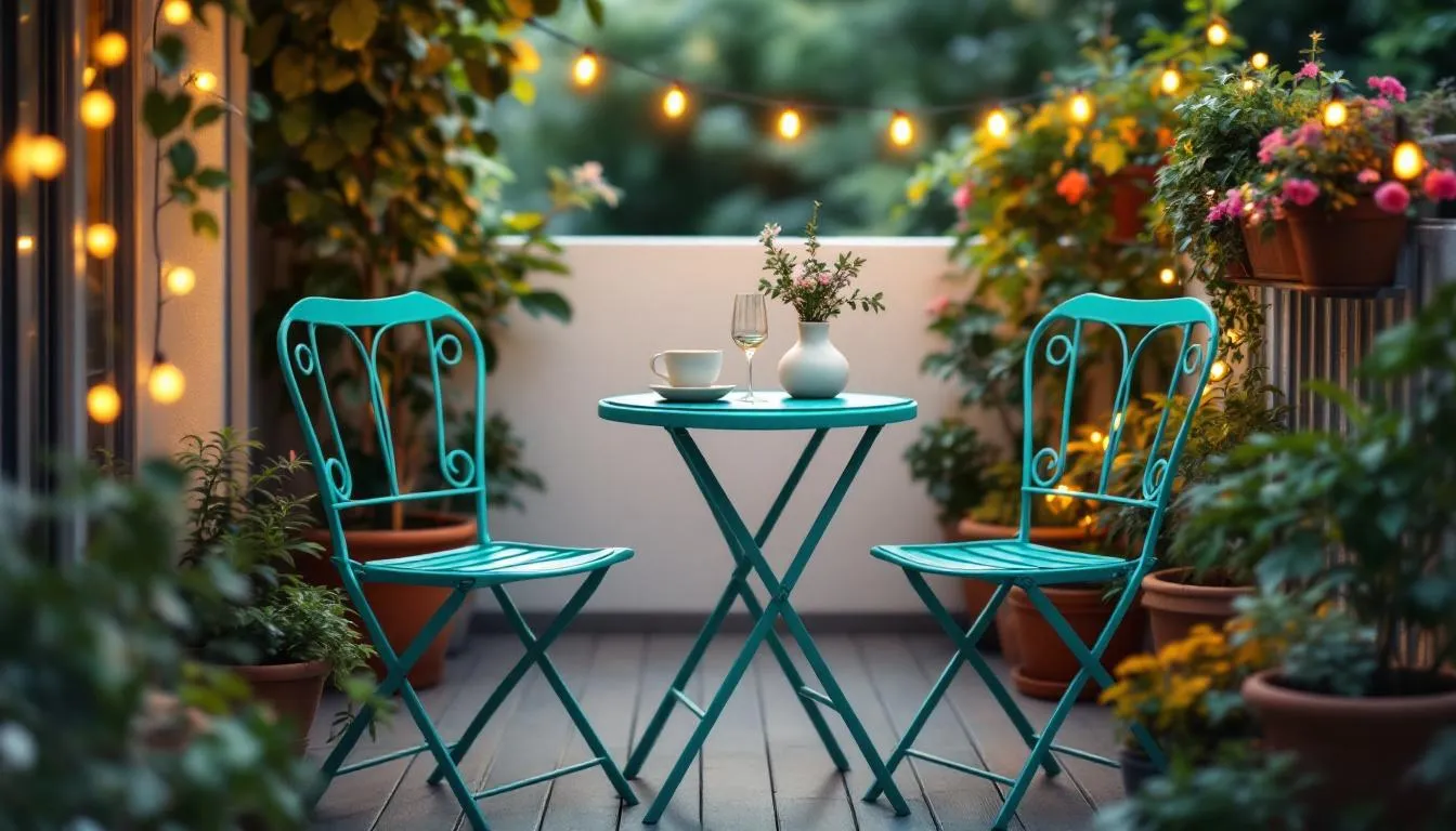 Mobilier de jardin en fer forgé : créez un balcon charmeur sans dépenser trop