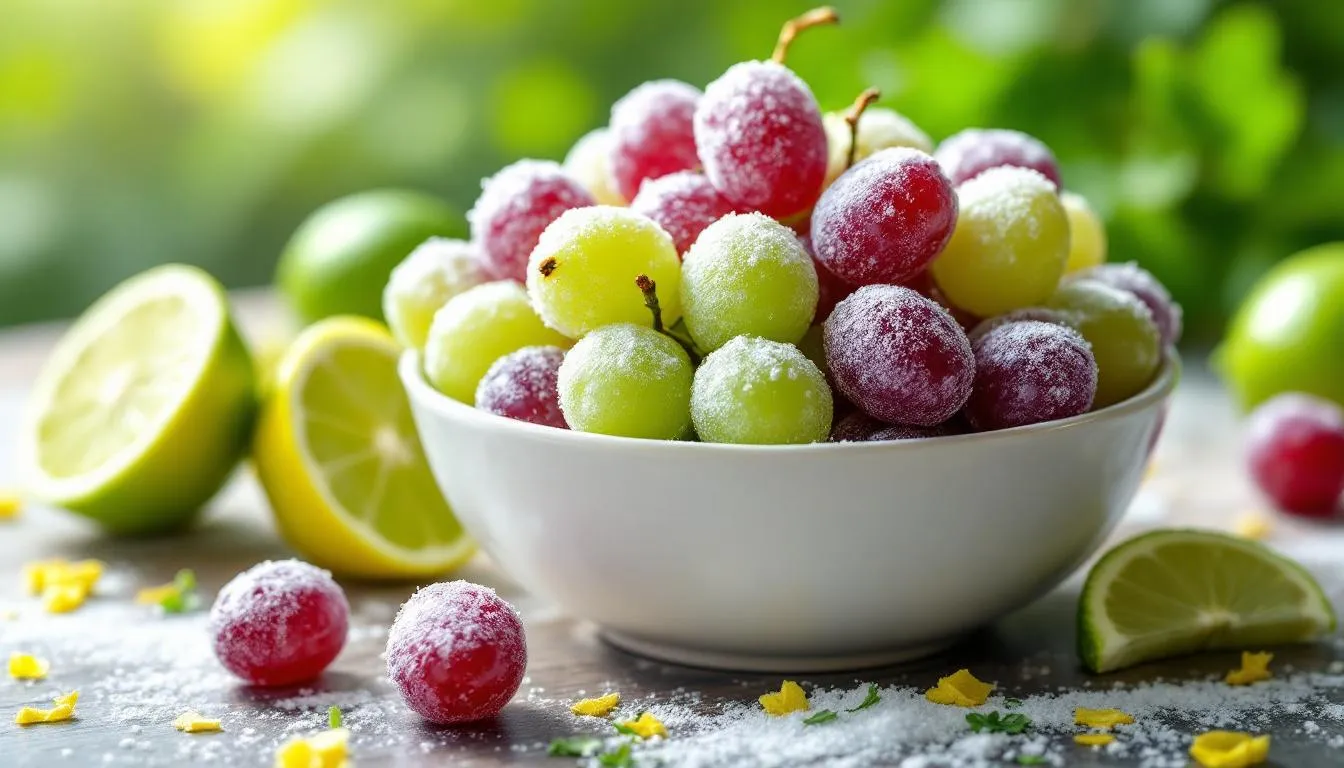 Raisins glacés : 4 astuces pour un snack frais, sain et entièrement personnalisé