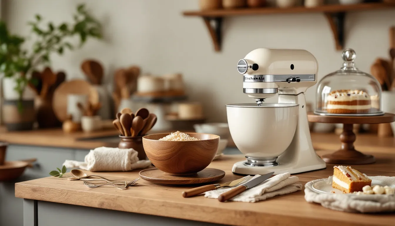 KitchenAid Artisan bol en noyer : 5 minutes d’entretien pour le garder sublime