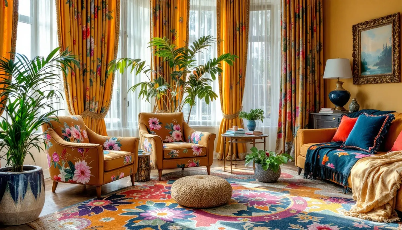 Pattern drenching : comment créer un intérieur vivant sans surcharger l’espace ?