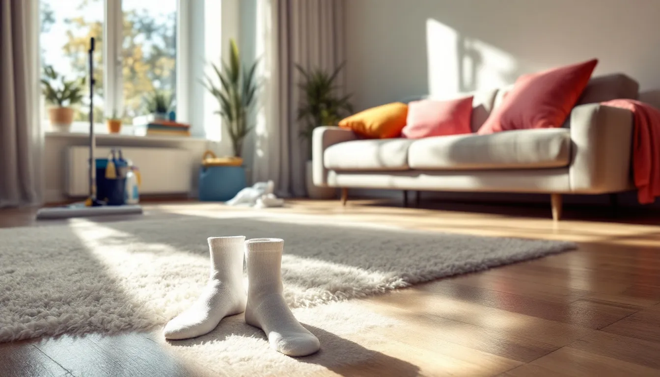 Test de la chaussette blanche : comment garantir un sol impeccable avant les invités ?