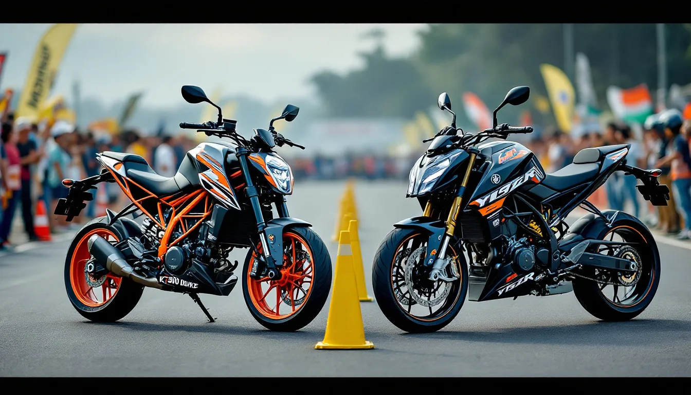 Underbone 150 cm³ : remportez les gymkhanas face à une KTM 390
