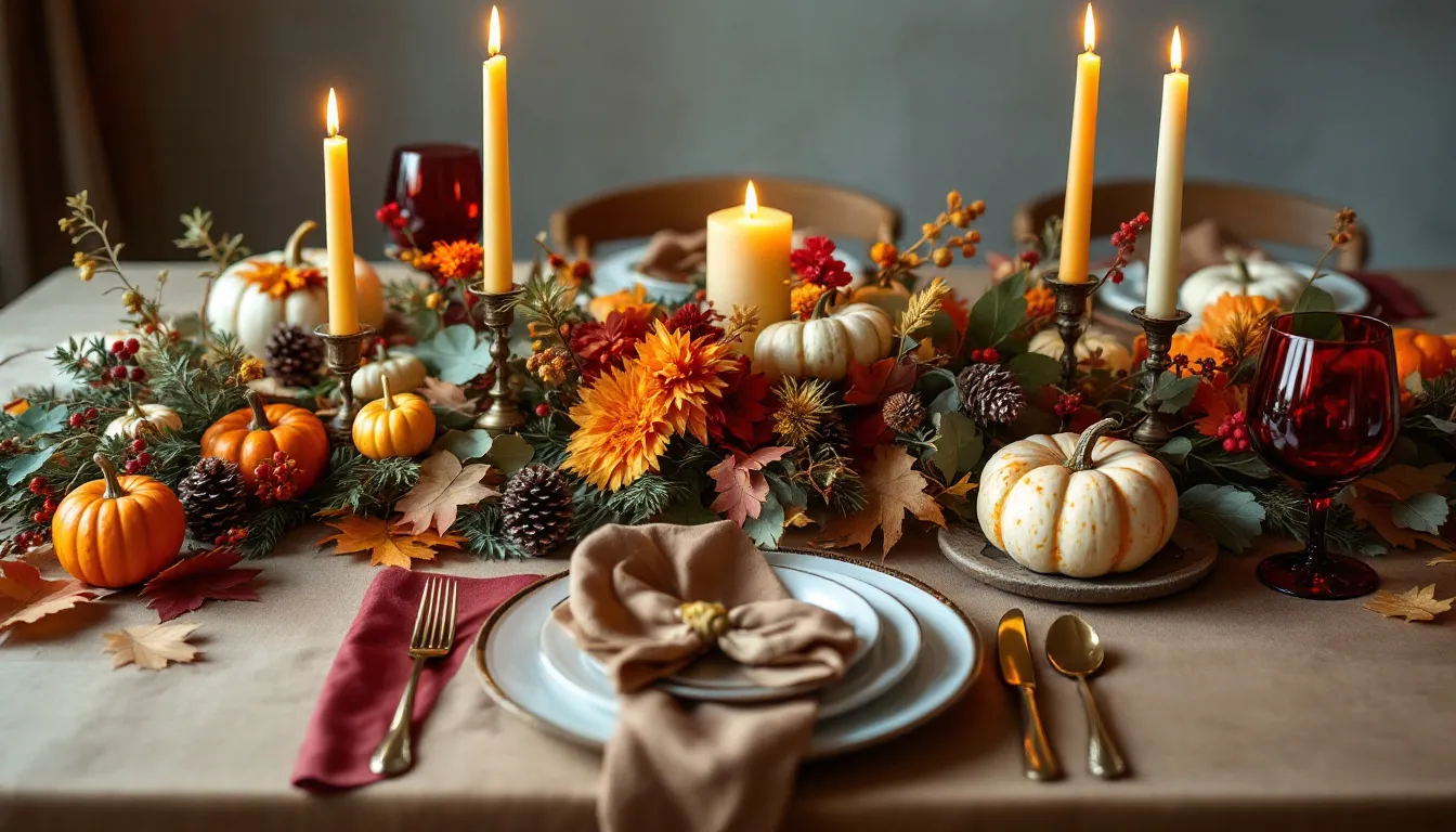 Créez une tablescape d’automne photogénique en 15 minutes, astuces durables