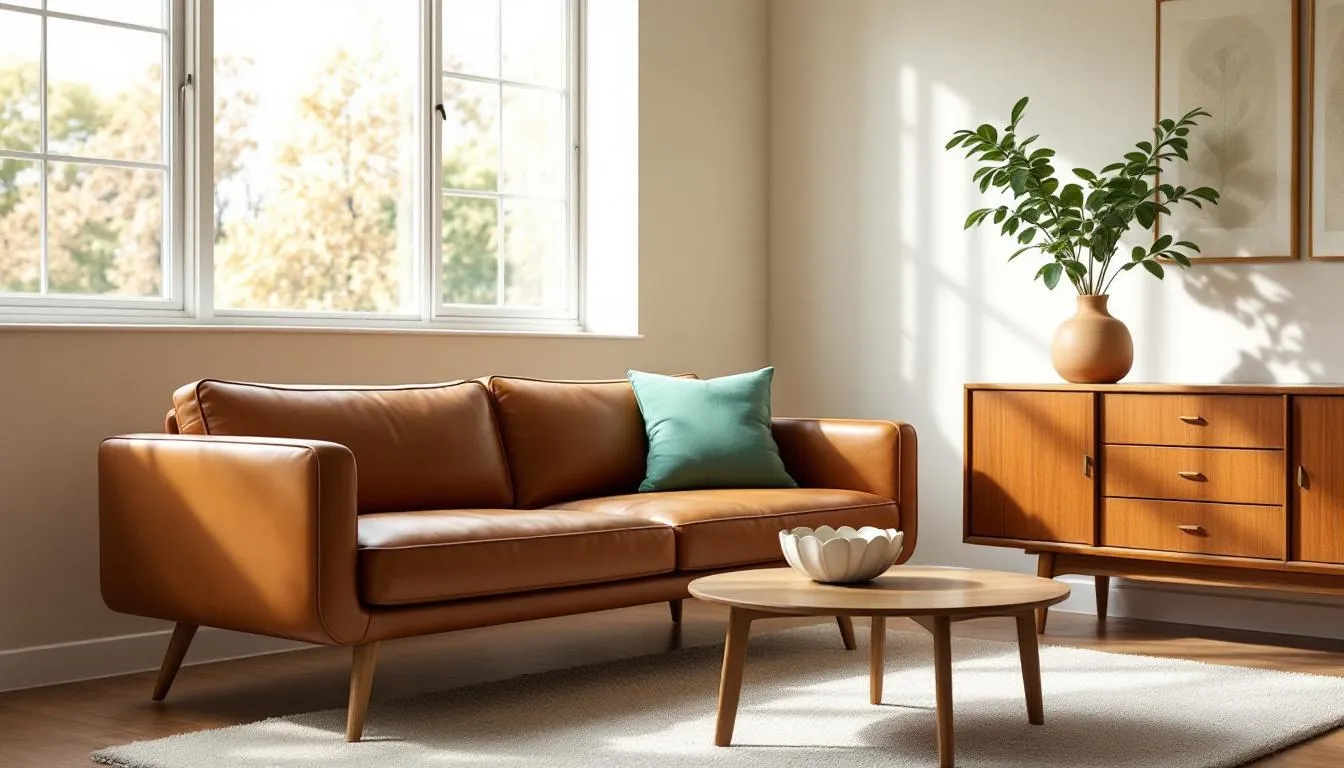 Dakota Johnson : les secrets de son salon mid-century