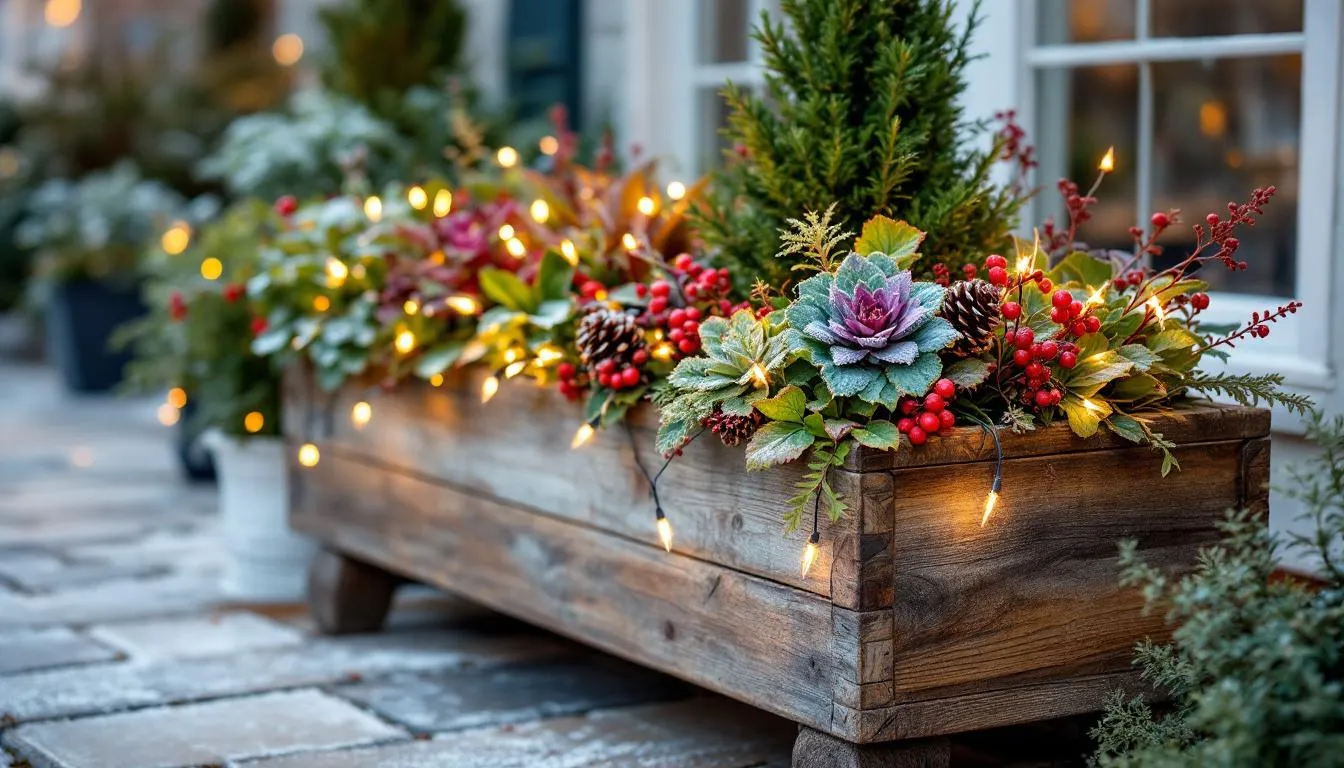 Jardinières d’hiver : 5 idées pour une transition réussie