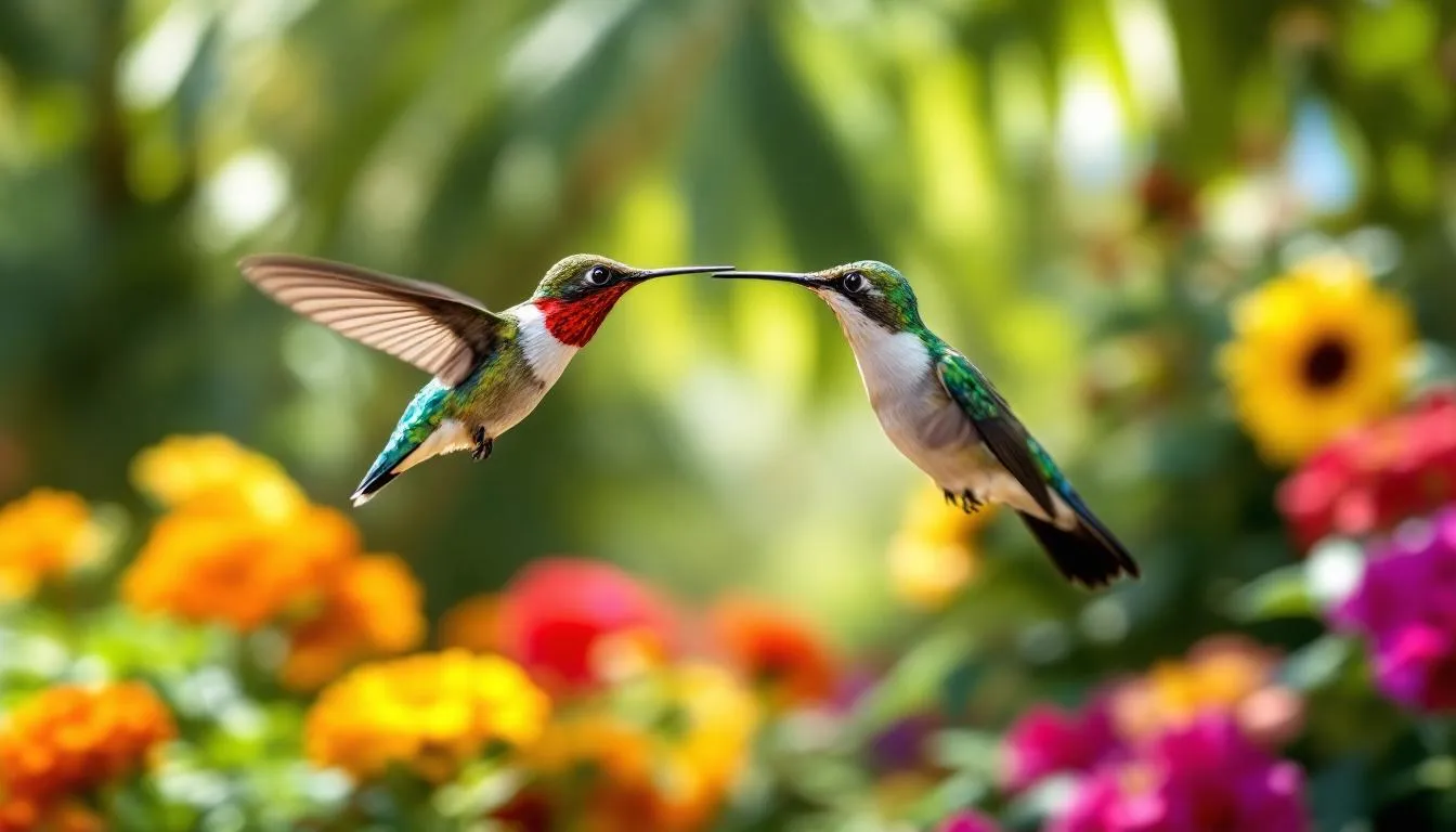 Colibris : Quand Attendre leur Retour dans votre Jardin ?
