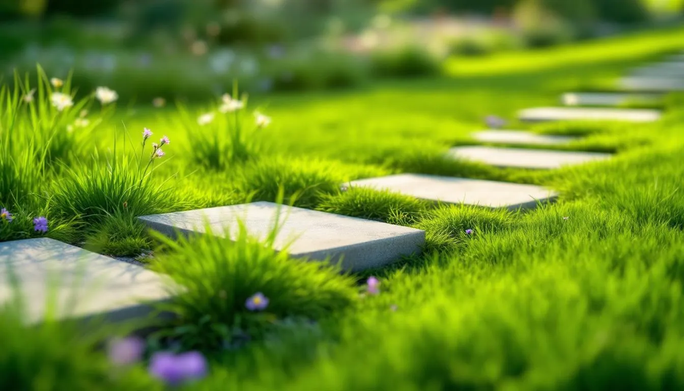 La pelouse paresseuse : la tendance jardin à adopter