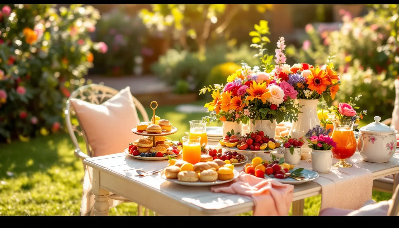 Brunch au jardin : le guide pour un moment parfait