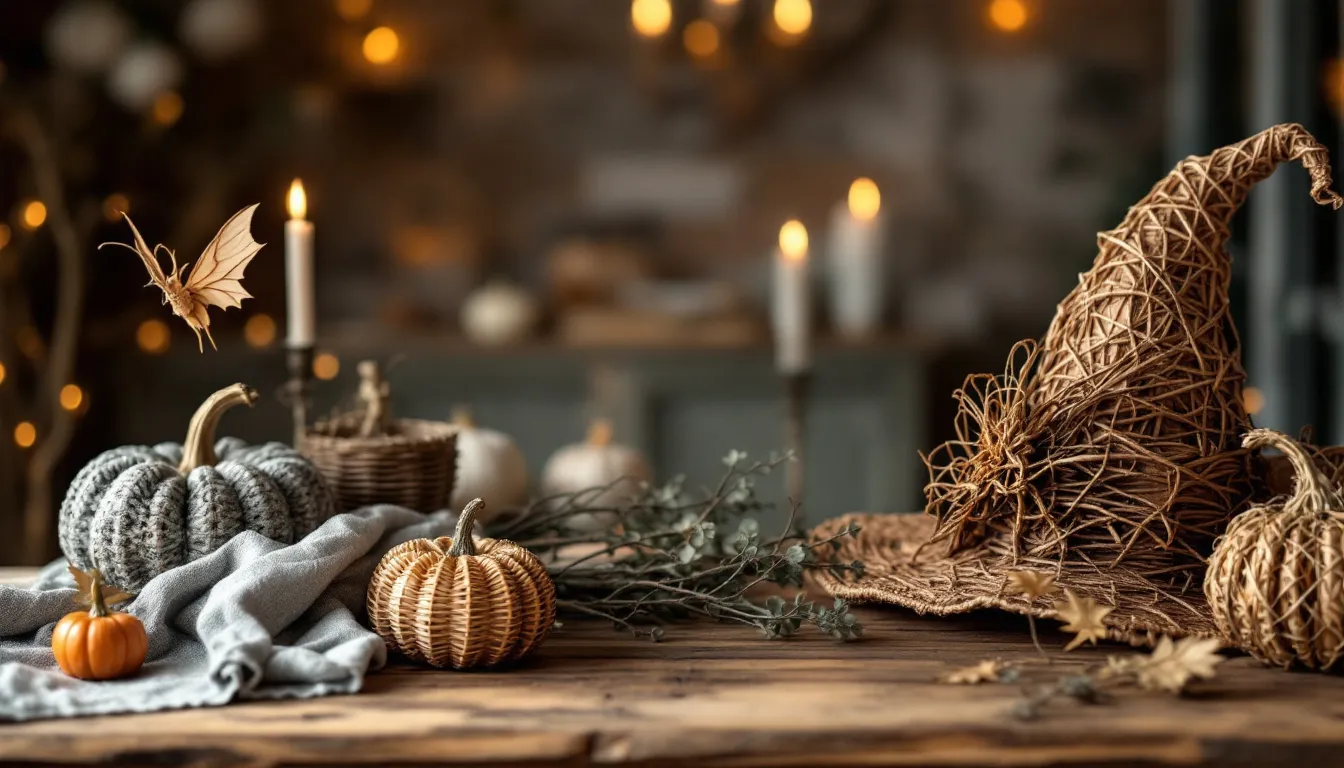 Déco Halloween : la tendance osier qui change tout