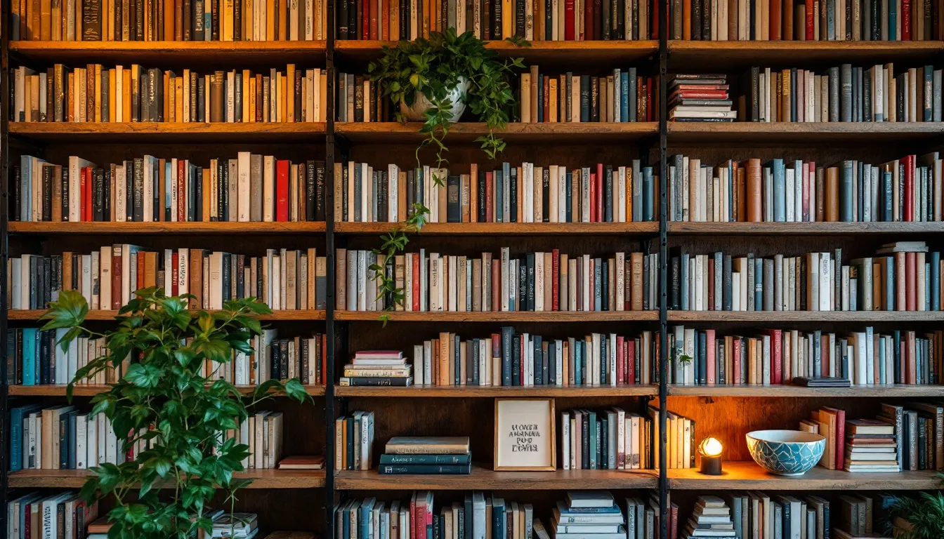 La bibliothèque murale : le secret déco de Victoria Beckham